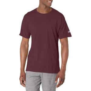 imageChampion Mens Classic Everyday Soft Comfortable TShirt Regular or Big ampamp TallMaroon  C Logo