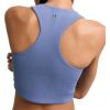 imageChampion Womens Crop Top Soft Touch Moisture Wicking Ribbed Cropped Top for WomenSevenseas Blue