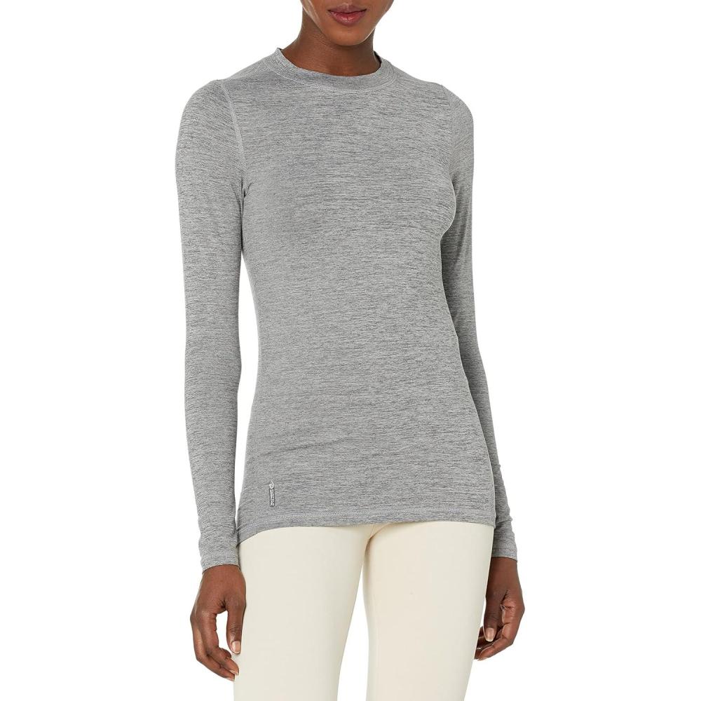 imageDuofold Flex Weight Thermal Shirt UnderwearNew Thundering Gray Heather