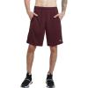 imageChampion Mens 7quot and 10quot Sport Shorts Standard Fit Lightweight Moisture Wicking Available in Regular and Big ampamp TallTeam Maroon