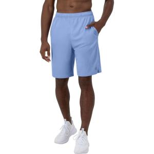 imageChampion Mens 7quot and 10quot Sport Shorts Standard Fit Lightweight Moisture Wicking Available in Regular and Big ampamp TallPlaster Blue