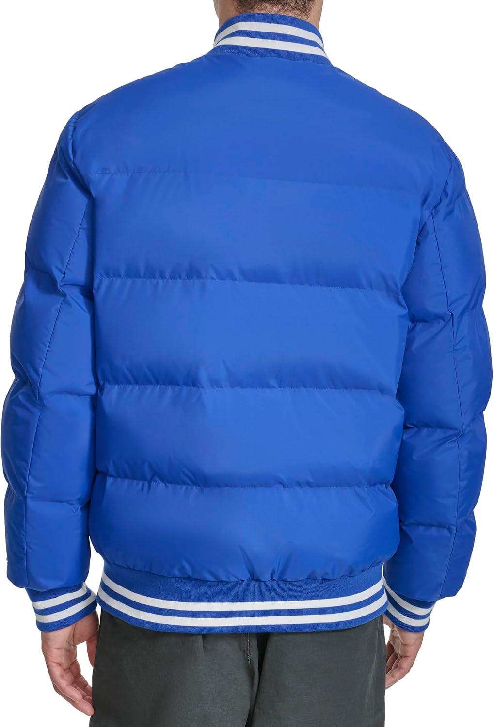 imageChampion mens Varsity Bomber Puffer JacketSurf the Web