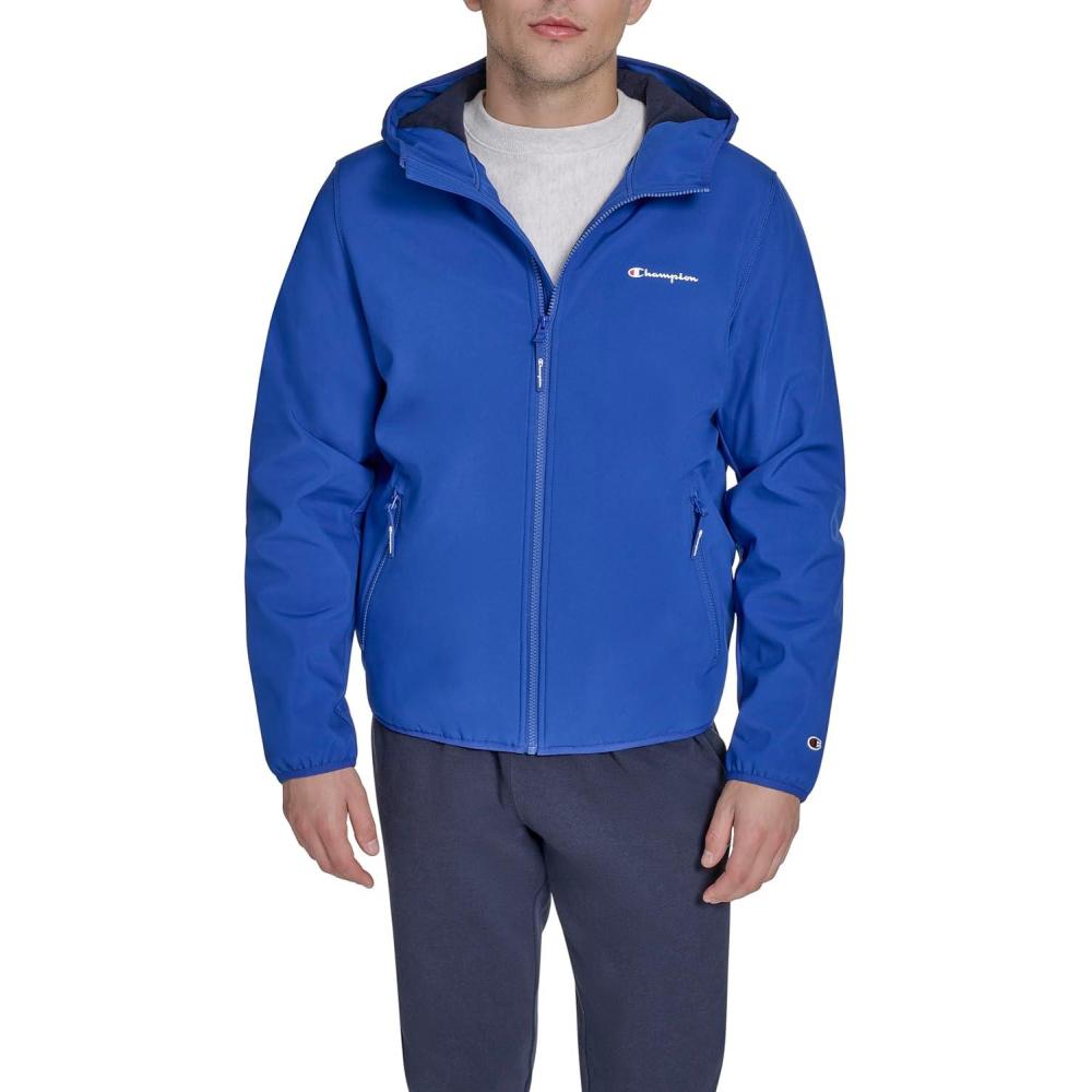 imageChampion Mens Lightweight Active Soft Shell Jacket With HoodSurf the Web