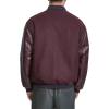 imageChampion mens Letterman Varsity Bomber Jacket With PatchesWine