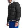 imageChampion mens Varsity Bomber Puffer JacketBlack
