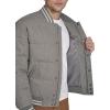 imageChampion mens Varsity Bomber Puffer JacketHeather Grey Wool