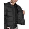 imageChampion mens Varsity Bomber Puffer JacketNew Black Tech