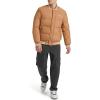 imageChampion mens Varsity Bomber Puffer JacketTobacco