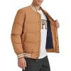 imageChampion mens Varsity Bomber Puffer JacketTobacco