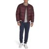 imageChampion mens Varsity Bomber Puffer JacketWine Tech