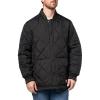 imageChampion Mens Diamond Quilted Reversible Open Bottom JacketBlackOlive