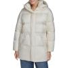 imageChampion womens Cinch Waist Quilted Puffer JacketWhite