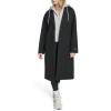 imageChampion womens Long Top Coat With Removable Jersey BibBlack