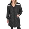 imageChampion womens Midlength Diamond Quilted Shawl Collar JacketBlack