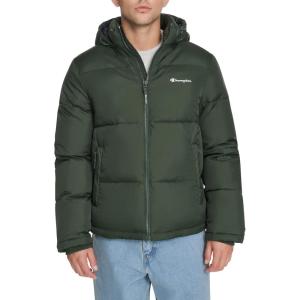 imageChampion mens Heavy Weight Puffer With Adjustable HoodPine