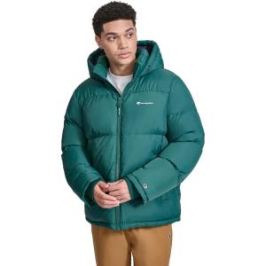 imageChampion mens Heavy Weight Puffer With Adjustable HoodRainforest