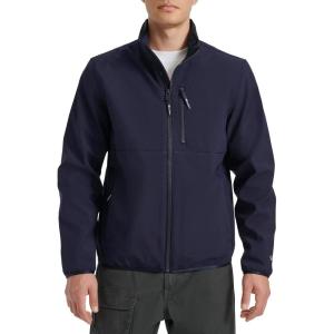 imageChampion mens Lightweight Active Soft Shell Jacket With Stand CollarPeacoat