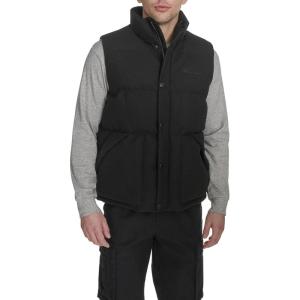 imageChampion mens Puffer Vest With Name LogoBlack Wool Blend