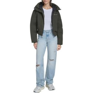 imageChampion womens Cropped Hooded Ski BomberOlive