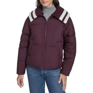imageChampion womens Quilted Shawl Collar Puffer JacketBurgundy
