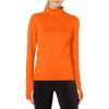image:imageDuofold Womens Light Weight Thermatrix Performance Thermal Quarter Zip Pullover