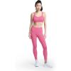image:imageChampion Womens Performance Script Drawcord 78 LeggingsPink Cosmos