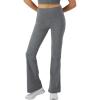 image:imageChampion Womens Flare Leggings Soft Touch Moisture Wicking Flared Pants for Women 315 Plus Size AvailableEbony Heather