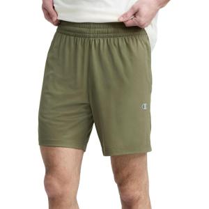 image:imageChampion Mens Performance 7 amp 10 Sport Knit ShortsBurnt Olive