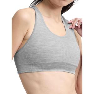 image:imageChampion Womens Infinity Racerback Sports Bra Moderate Support Seamless Moisture WickingOxford Grey Heather