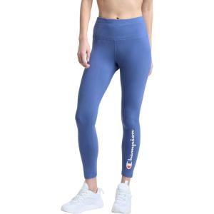 image:imageChampion Womens Performance Script Drawcord 78 LeggingsCoastal Fjord