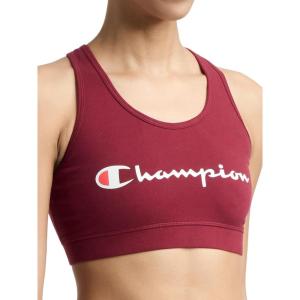 image:imageChampion Womens Script Sports Bra TopPomegranate