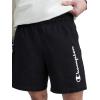 image:imageChampion Mens 7 amp 9 Lounge Shorts Standard Fit Lightweight Available in Regular and Big amp TallBlack  Script Logo