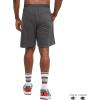image:imageChampion Mens 7 amp 9 Lounge Shorts Standard Fit Lightweight Available in Regular and Big amp TallGranite Heather  C Patch Logo