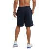 image:imageChampion Mens 7 amp 9 Lounge Shorts Standard Fit Lightweight Available in Regular and Big amp TallNavy  C Patch Logo