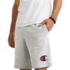 image:imageChampion Mens 7 amp 9 Lounge Shorts Standard Fit Lightweight Available in Regular and Big amp TallOxford Gray C Logo
