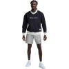 image:imageChampion Mens 7 amp 9 Lounge Shorts Standard Fit Lightweight Available in Regular and Big amp TallOxford Grey Heather  Script Logo