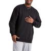 image:imageChampion Mens Mens Crewneck Fleece Sweatshirt Standard Fit Midweight C Logo Available in Regular and Big amp TallBlack  C Logo