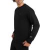 image:imageChampion Mens Mens Crewneck Fleece Sweatshirt Standard Fit Midweight C Logo Available in Regular and Big amp TallBlack  C Logo