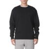 image:imageChampion Mens Mens Crewneck Fleece Sweatshirt Standard Fit Midweight C Logo Available in Regular and Big amp TallBlack