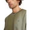 image:imageChampion Mens Mens Crewneck Fleece Sweatshirt Standard Fit Midweight C Logo Available in Regular and Big amp TallCargo Olive  C Logo