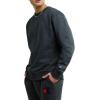 image:imageChampion Mens Mens Crewneck Fleece Sweatshirt Standard Fit Midweight C Logo Available in Regular and Big amp TallGranite Heather  C Logo