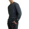 image:imageChampion Mens Mens Crewneck Fleece Sweatshirt Standard Fit Midweight C Logo Available in Regular and Big amp TallGranite Heather  C Logo