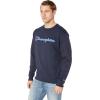 image:imageChampion Mens Mens Crewneck Fleece Sweatshirt Standard Fit Midweight C Logo Available in Regular and Big amp TallNavy