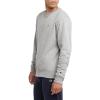 image:imageChampion Mens Mens Crewneck Fleece Sweatshirt Standard Fit Midweight C Logo Available in Regular and Big amp TallOxford Gray  C Logo