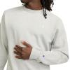 image:imageChampion Mens Mens Crewneck Fleece Sweatshirt Standard Fit Midweight C Logo Available in Regular and Big amp TallOxford Gray  C Logo