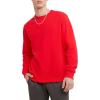 image:imageChampion Mens Mens Crewneck Fleece Sweatshirt Standard Fit Midweight C Logo Available in Regular and Big amp TallTeam Red Scarlet C Logo