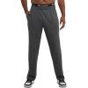image:imageChampion Mens OpenBottom Lounge Pants Standard Fit Lightweight Available in Regular and Big amp TallGranite Heather  Original
