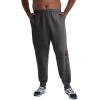 image:imageChampion Mens Powerblend Fleece JoggersGranite Heather  Classic Script Logo