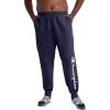 image:imageChampion Mens Powerblend Fleece JoggersNavy  Classic Script Logo