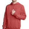 image:imageChampion Mens Pullover Fleece Hoodie Standard Fit Midweight Script Logo Available in Regular and Big amp TallCosy Brick Red  Tonal Script Logo